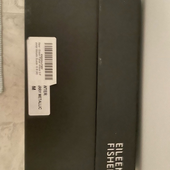 Eileen Fisher Sandals - leather espadrilles summer - Picture 5 of 7